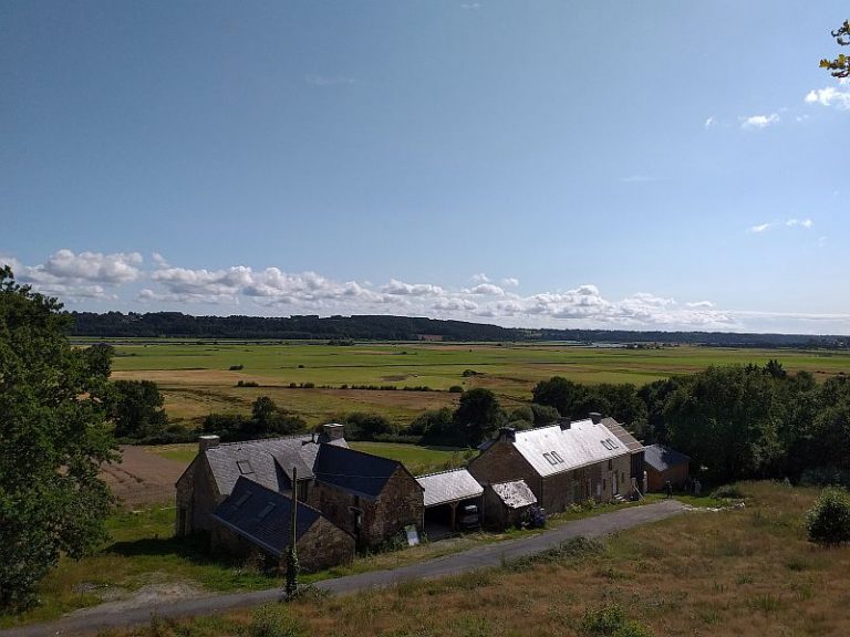 Vue sur la vallée de la Vilaine
